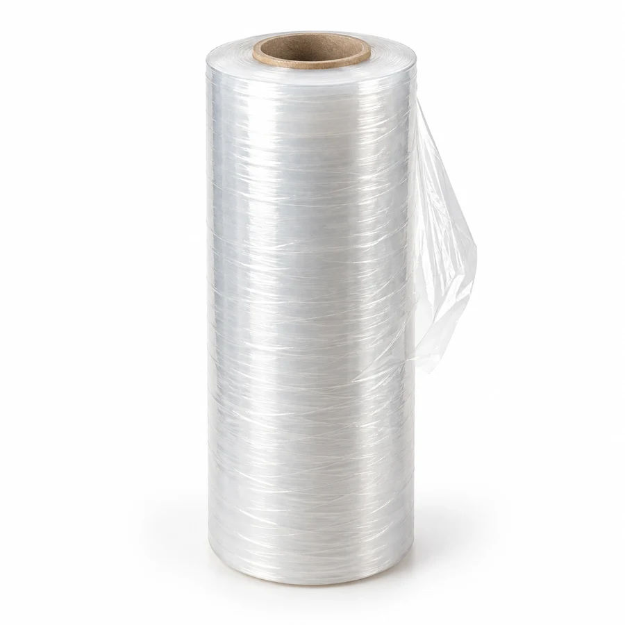 Rollo de película estirable transparente